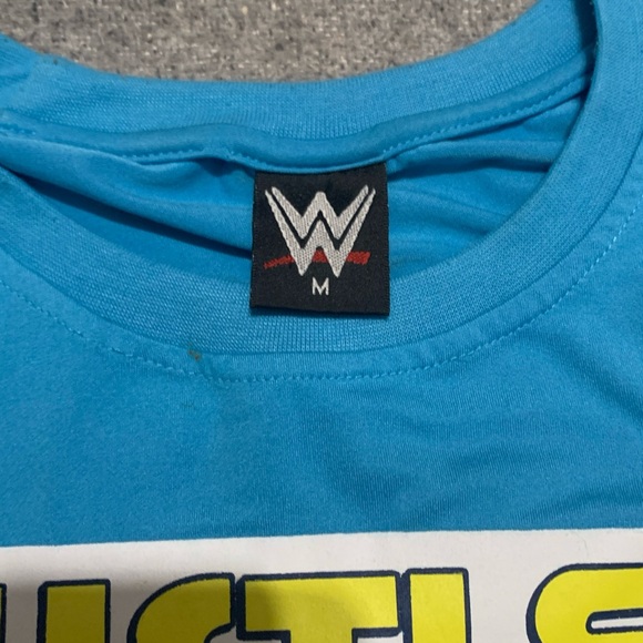 WWE John Cena Hustle Loyalty Respect Wrestling Logo T-Shirt Mens M medium - Picture 7 of 13